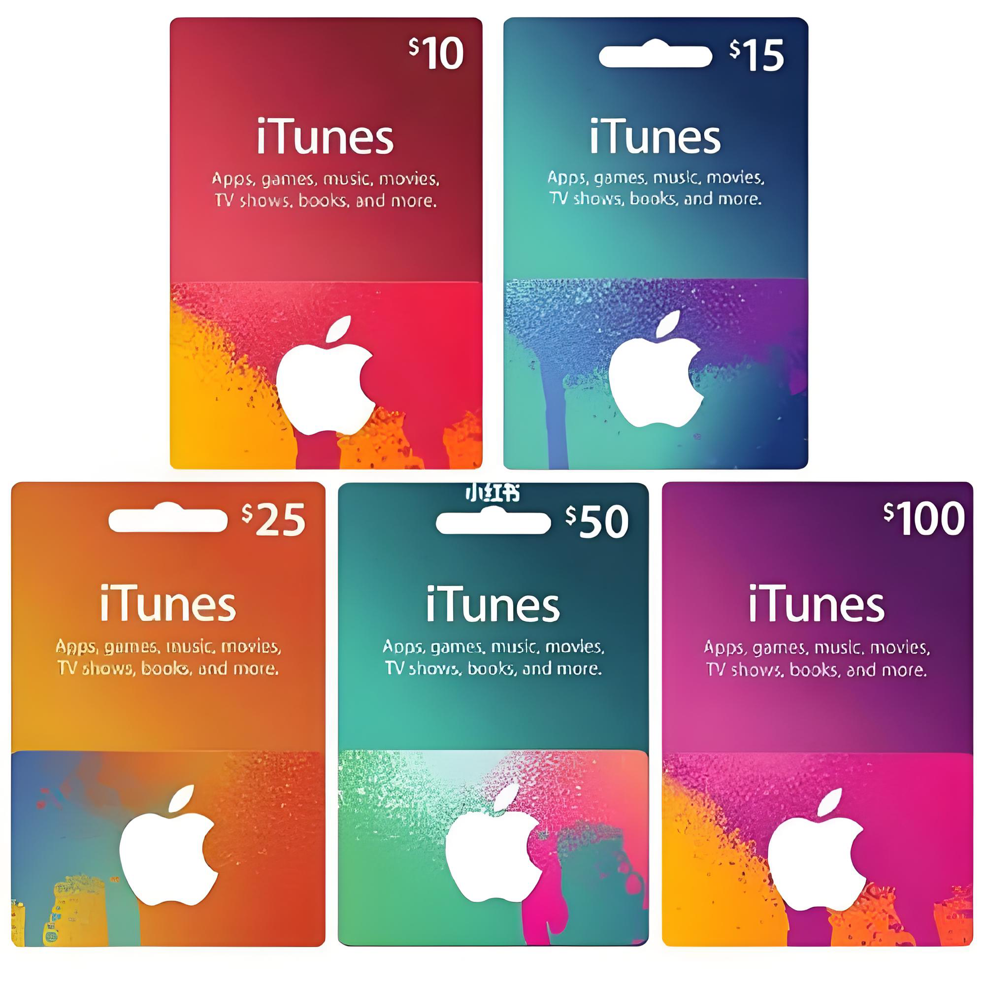 小额度5美元  美国 Apple iTunes  苹果礼品卡购买 出售iTunes礼品卡 